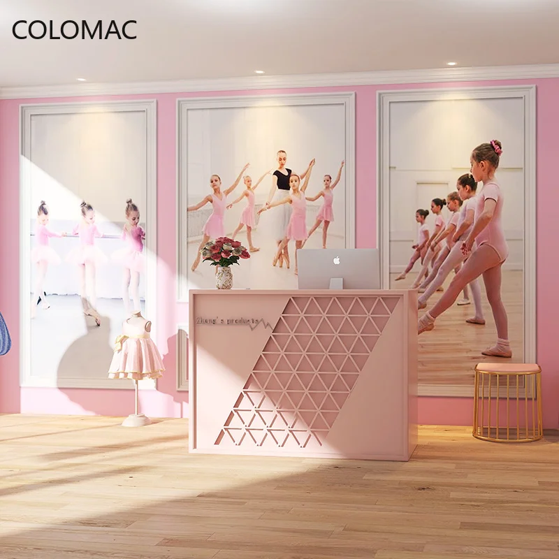 

Colomac Custom 3D Plaste Line Wallpaper Children's Ballet Art Training Center Dance Classroom Background Wall Paper Dropshipping