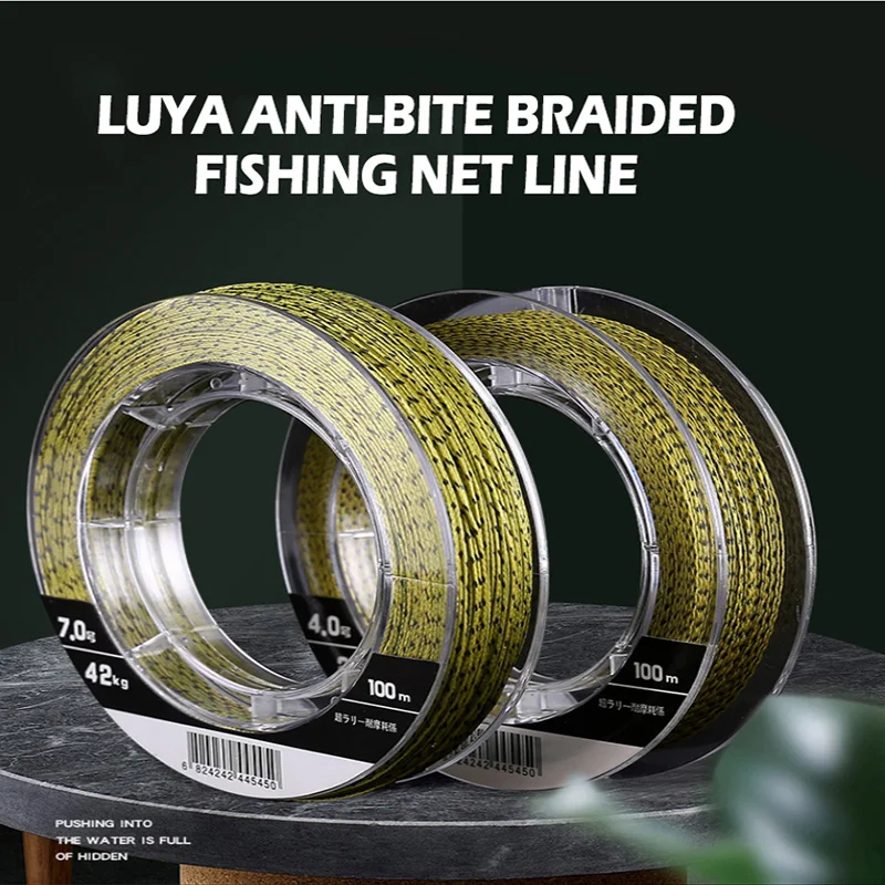 

High Quality Nylon Line Super Strong Nylon Fishing Line 100MPE Fiber Monofilament Line Fishing Accessories Braided Fishing Line