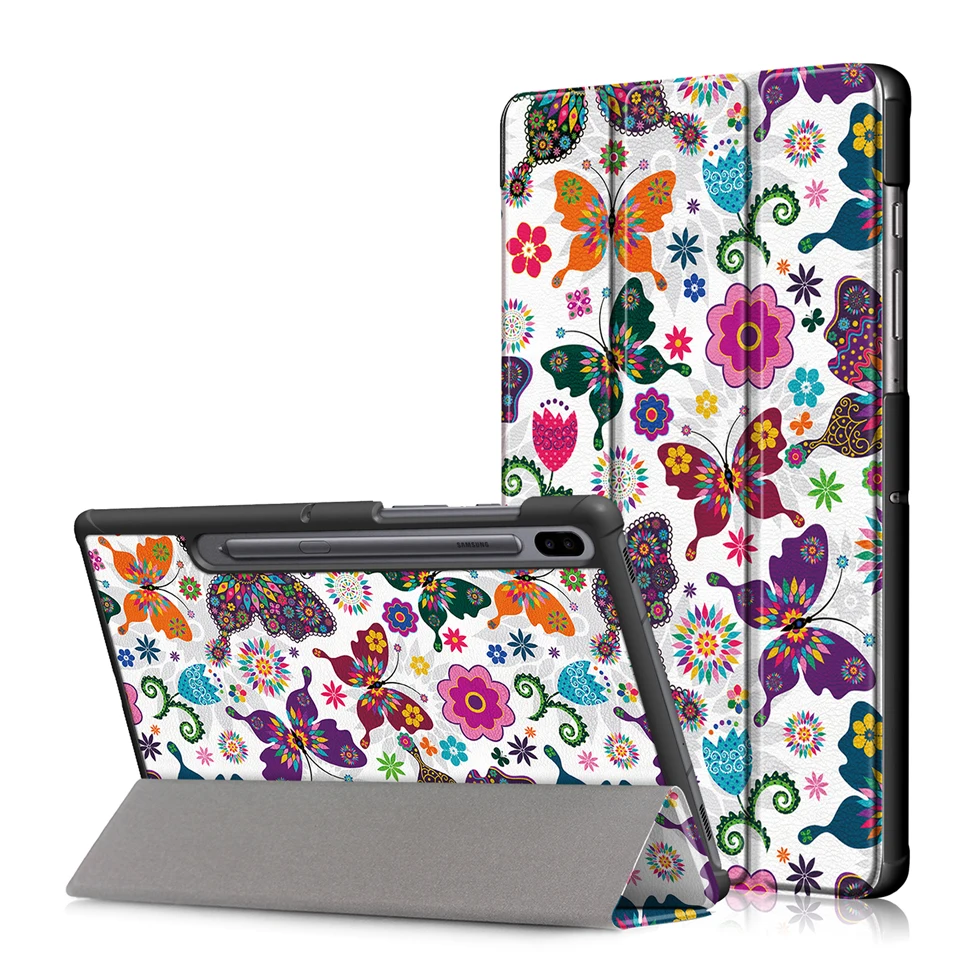Ультратонкий чехол для Samsung Galaxy Tab S6 10,5 SM-T860 SM-T865 10," планшет смарт-подставка чехол для Galaxy Tab S6 10,5 чехол