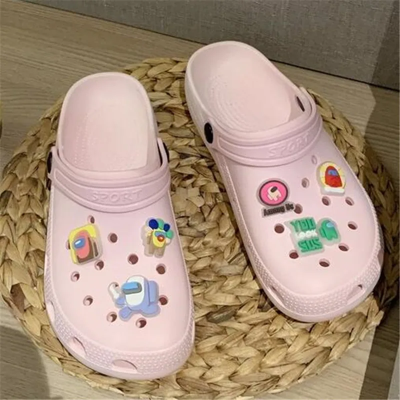 

Hole shoes slides womens sandals 2021 summer new fashion women shoes large size platform sandals women's slippers sandalias