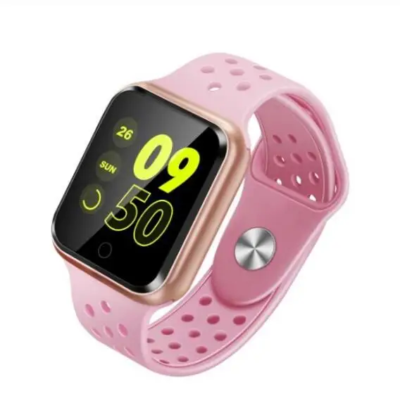 226 new pink S226 smart часы IP67 Водонепроницаемый 30 метров Водонепроницаемый 15 дней в режиме ожидания сердечного ритма артериального давления Smartwatch PK P68 - Цвет: 226 new pink