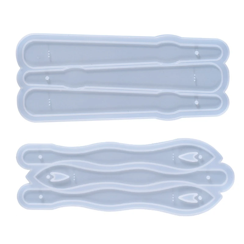 

Новинка 2021, прозрачная эпоксидная форма «сделай сам», форма для костей вентилятора, изготовление ювелирных изделий, креативная силиконовая...