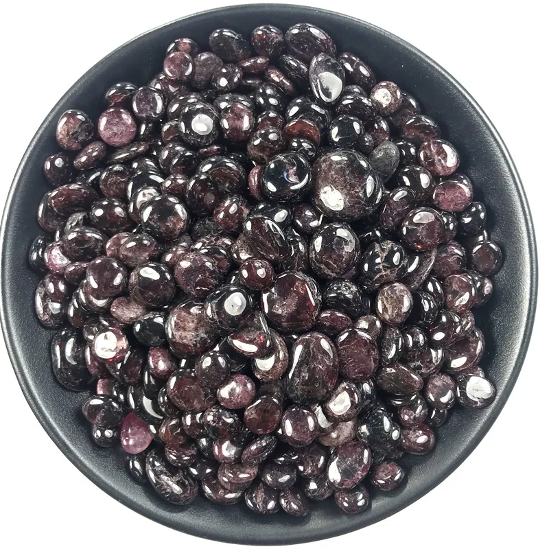 

100g Natural Stone Mineral Crystal Garnet Quartz Gravel Healing Home Decoration Wheel Energy Lifting Crafts