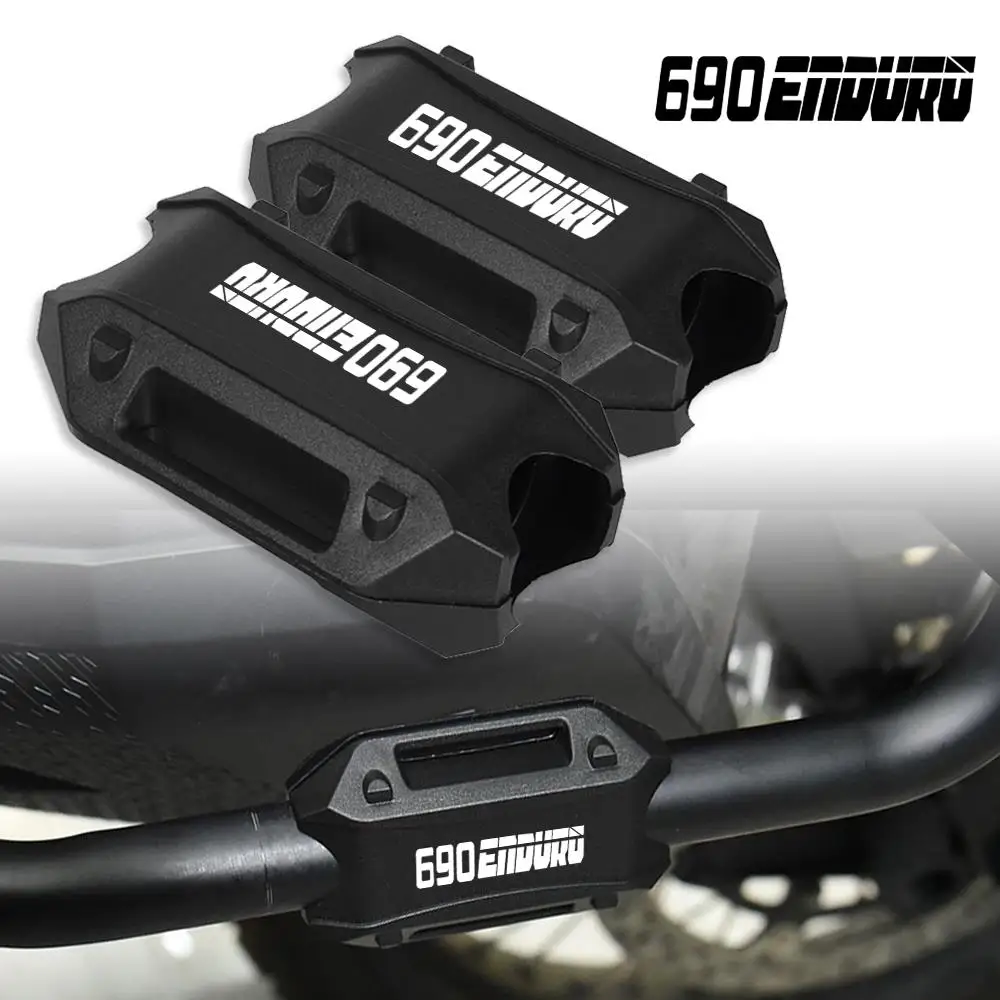 

25MM FOR 690 Enduro R 2008 2009 2010 2011 2012 2013 2015 690Enduro Engine Bumper Decorative Guard Block Crash bar Protection