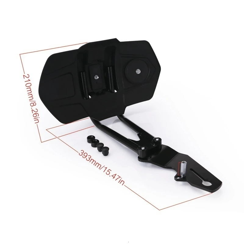 Заднее крыло мотоцикла с хвостовой отражающей доской модифицированные