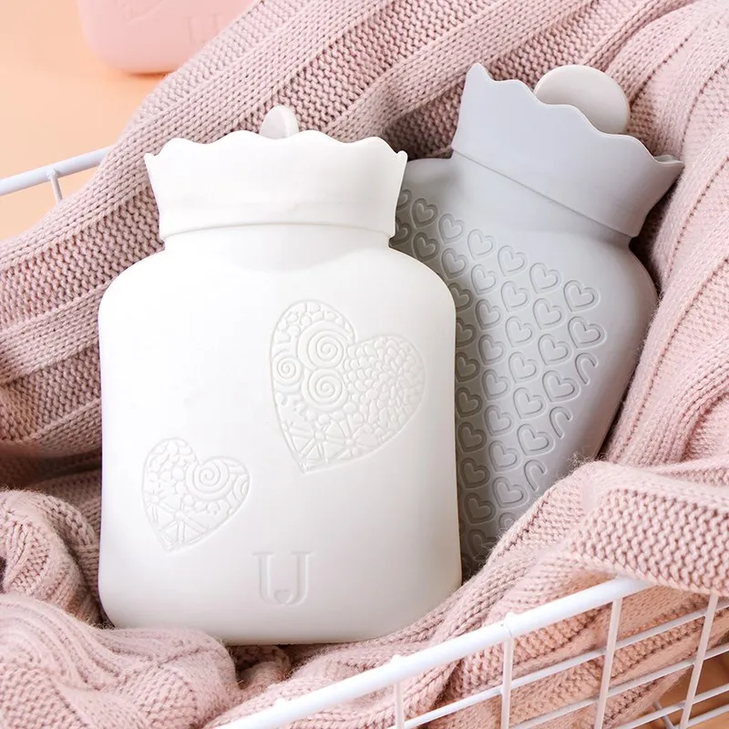 Hot Water Bottles With Cover Microwave Heating Silicone Bag Hand Warmer For Girls Kids Christmas Gifts | Бытовая техника