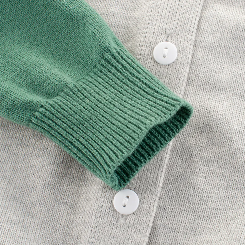 Осенний свитер для маленьких мальчиков джемпер с круглым вырезом вязаный