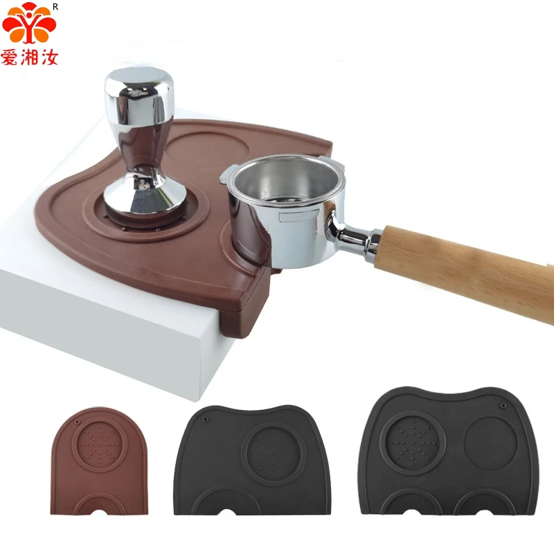 

Aixiangru Food Grade Silicone Coffee Press Pad Corner Tamper 60mm Drop Zone