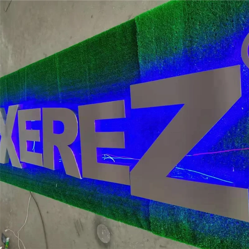 Заводская поставка светодиодная подсветка из нержавеющей стали металлические