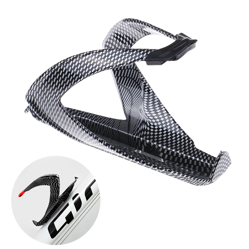 

Carbon Fiber Drink Cup Rack Bicycle Bike Water Bottle Cage Super Tough Road Cycling Bottle Holder Bike Part