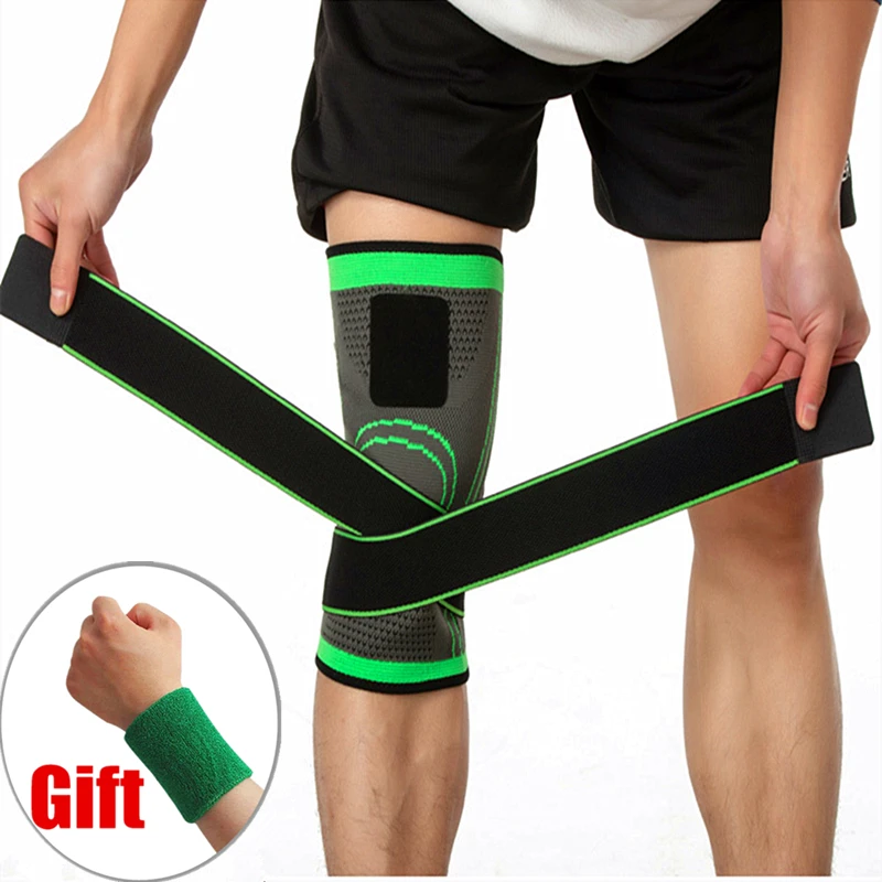 1 шт. спортивные наколенники для баскетбола тенниса поддержки колена спортзала
