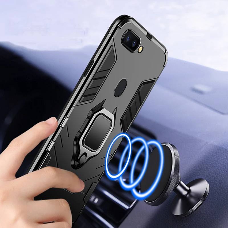 Защитный чехол с кольцом для xiaomi redmi 6 силиконовый чехол-бампер телефона чехлы