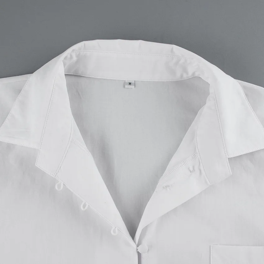 

Ladies Vintage Loose Blouse Women Shirt Casual Puff Sleeve Office Lady Soft Long White Shirt Women Female Blouse Tops Blusas