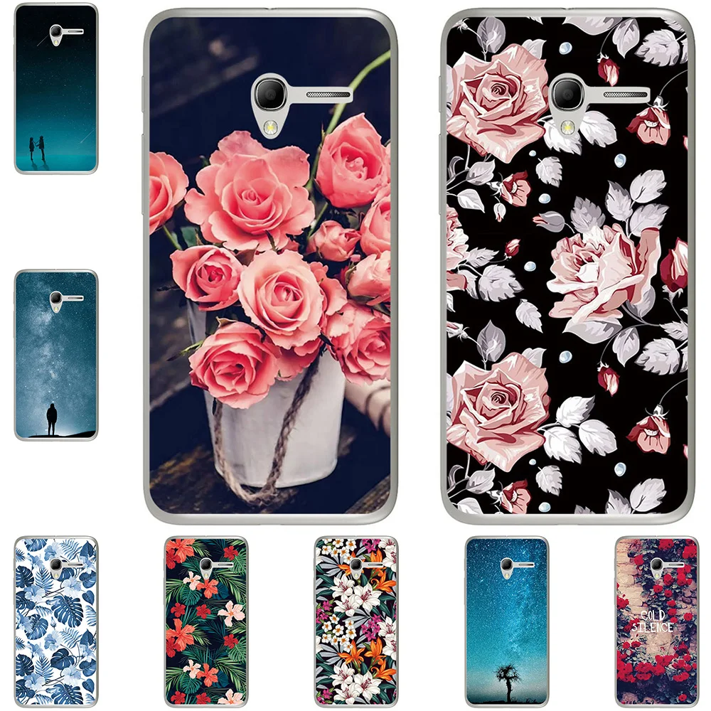 

Чехол для Alcatel POP3 5,5 "3G 4G Premier, модные роскошные цветные чехлы с мультяшным принтом для Alcatel POP3 5,5"