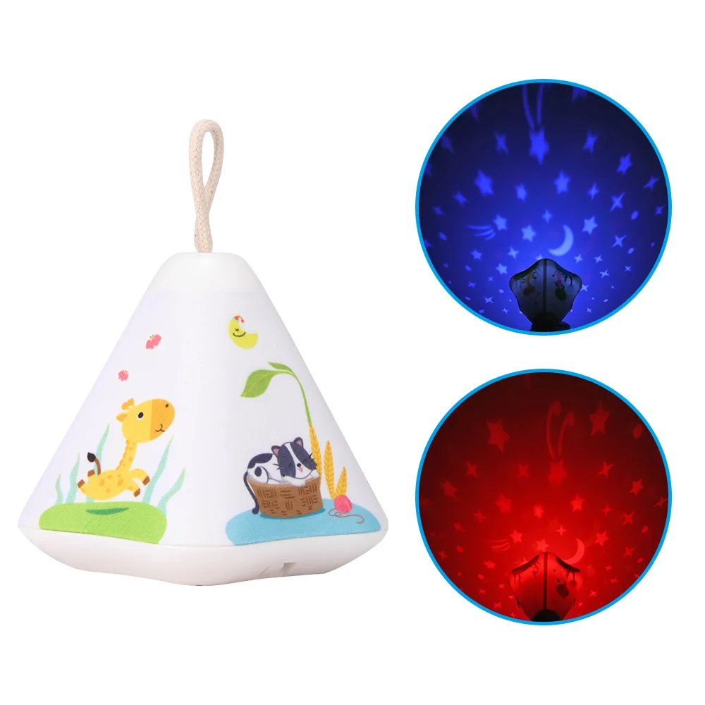 

Baby Soothing Night Light Star Projector With Remote Control Bedroom Baby Sleeping Room Star Sleeping Music Light Projection Toy