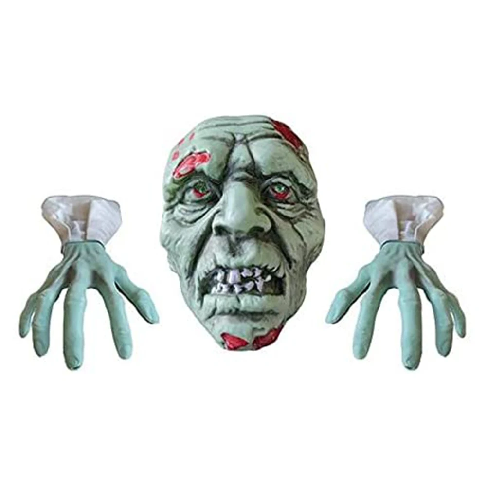 

Декор для вечерние зомби, зеленая заглушка для Хэллоуина, украшение-скелет, 3 шт. страшный набор для Хэллоуина, реквизит в виде арахеллова, тр...