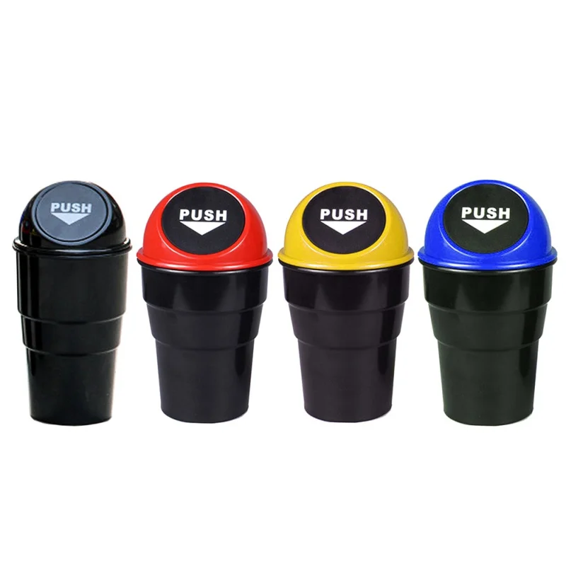 

Bin Trash Can Dustbin For Car Qualified Trash Bag Holder Mini Delicate Car Vehicle Garbage Dust Case 15%
