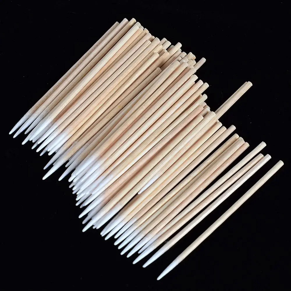 

100pc Ultra-small Brushe Swab Lint Free Micro Brushe Eyelash Extension Tool Lash, Glue Removing Tool Cotton Swabs Free Shipping