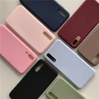 Конфеты цвет силиконовый чехол для мобильного телефона для samsung galaxy A12 A42 A52 A72 A32 A02 A02S A82 A22 A51 A71 матовый мягкий Tpu чехол на заднюю панель