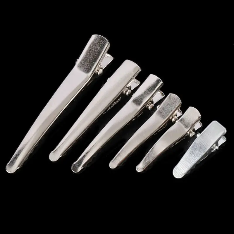 

Серебристые зубья аллигатора M0XF, 30 шт., зажимы для волос