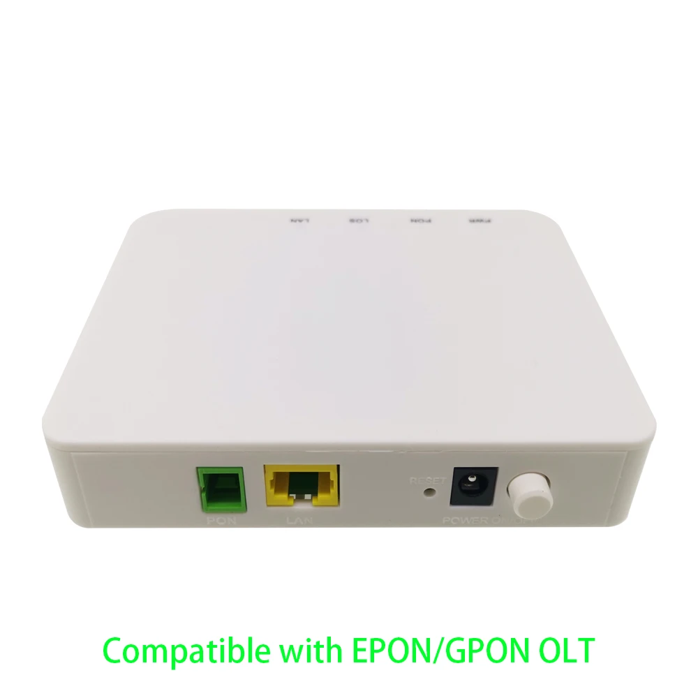 10 шт. XPON APC волоконное устройство для пользователя ONU 1GE GPON EPON 1 порт ONT 1G RJ45 OLT 25G Gpon