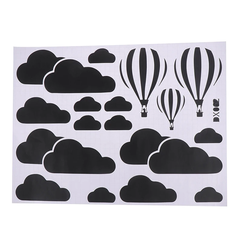 Новая Настенная Наклейка для детской комнаты DIY Большие облака стикеры на
