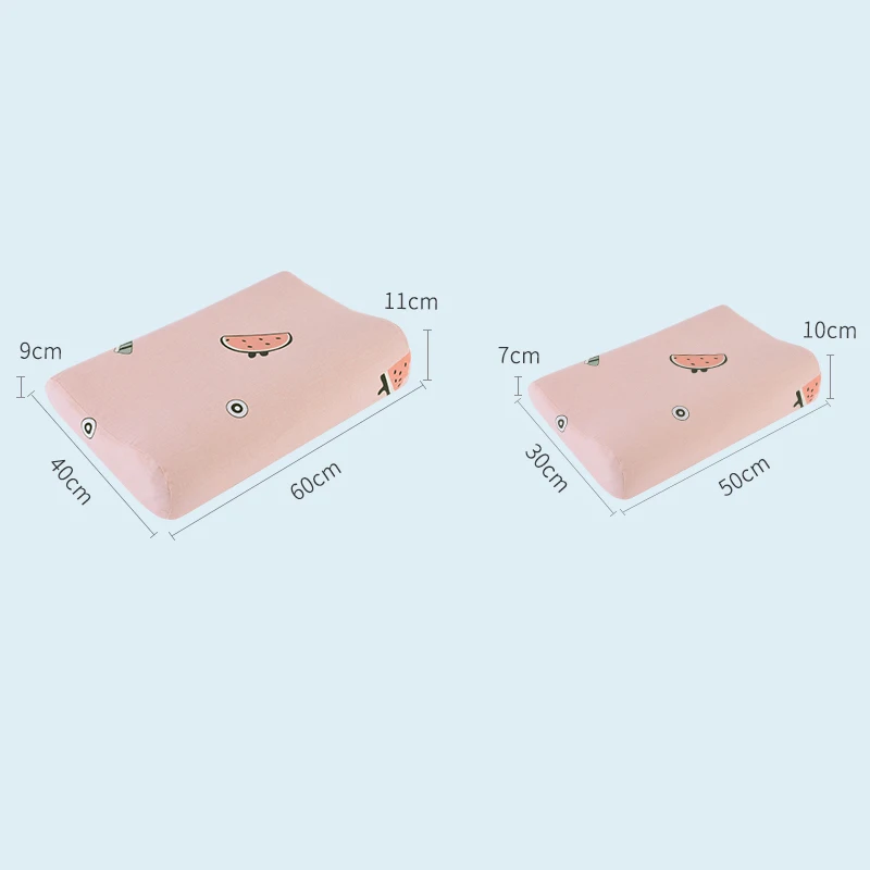 

50x30cm/60x40cm Printed Pillowcase Comfortable Bedroom Sleeping Memory Foam Latex Pillows Case Adult Kids Pillow Cover