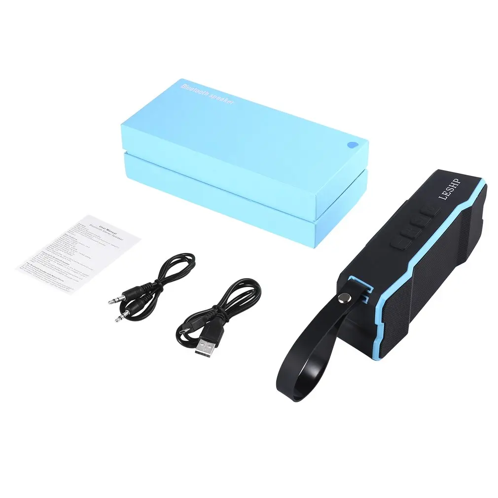 

Портативная колонка LESHP, Bluetooth, водонепроницаемая, IP7, 13 часов воспроизведения