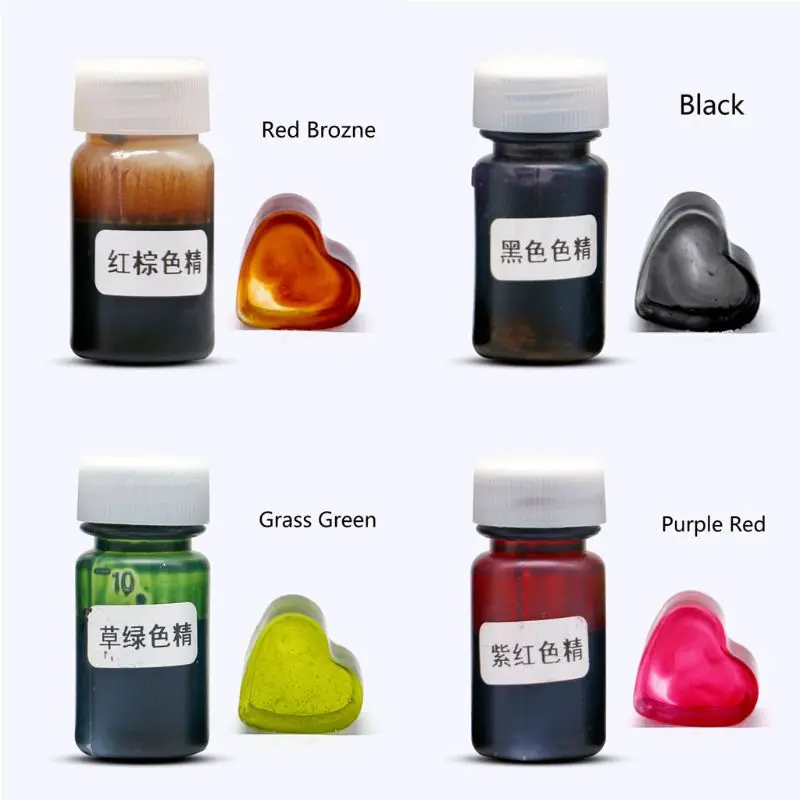 

20 Colors Epoxy Resin Dye Translucent Liquid Resin Colorant Non-Toxic Epoxy Resin Ink Pigment Kit Resin Jewelry Making