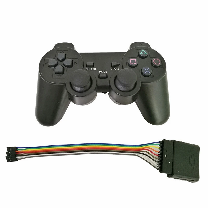 Комплект управления беспроводной ручкой PS2 с платой UNO R3 + плата привода двигателя