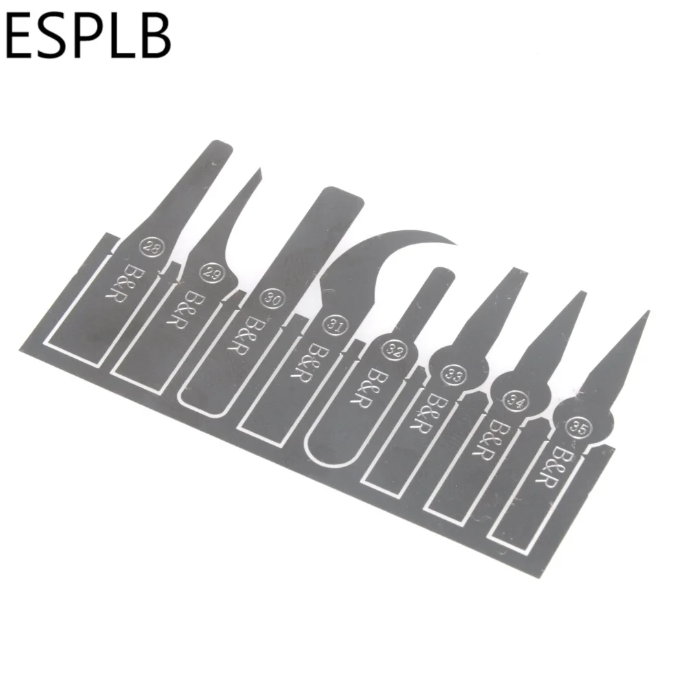 BGA IC Chip Knife лезвие CPU 43 в 1 плотность цепи жесткого диска для материнской платы