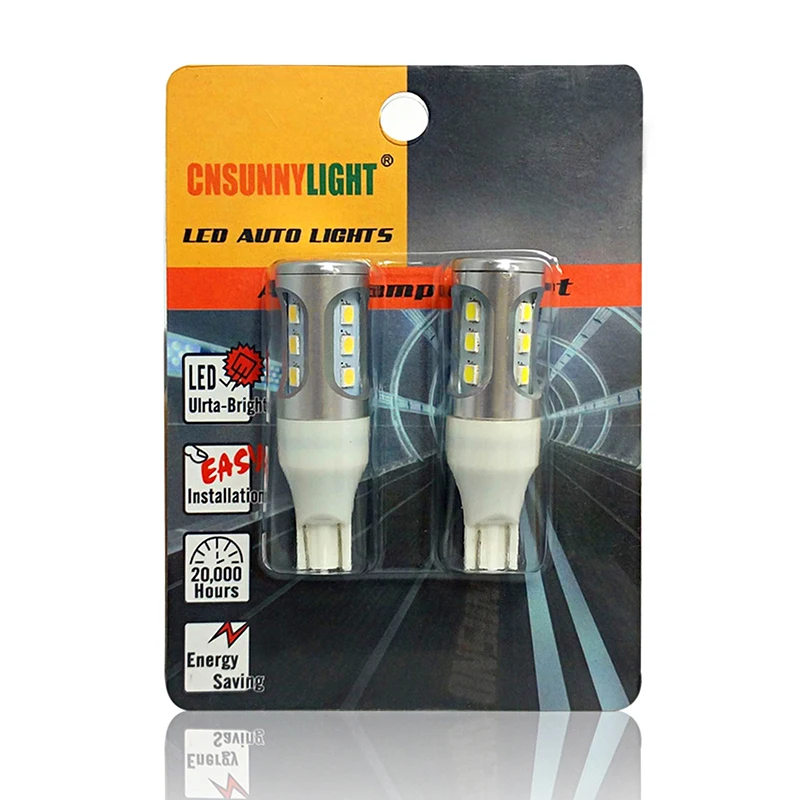 Автомобильный светодиодный светильник CNSUNNY T15 W16W W21W W21/5 W Ba15s Bau15s Bay15d 3156 3157 лампа