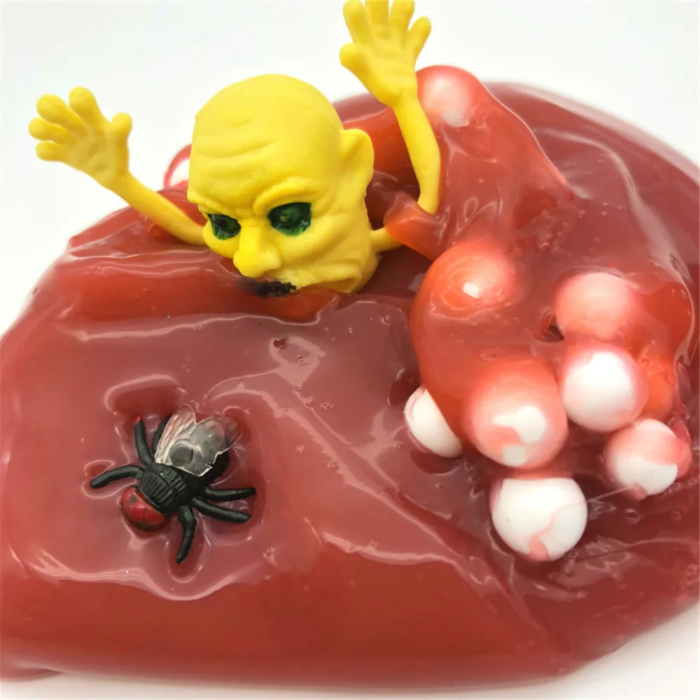 Игрушки для отдыха в виде облаков сжимаемая слизь Хэллоуина глина