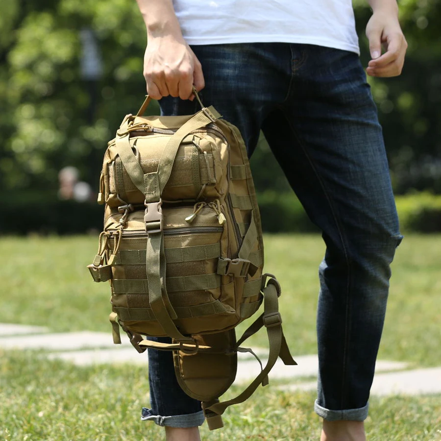 Военная Тактическая Сумка слинг через плечо уличный дорожный Рюкзак Molle