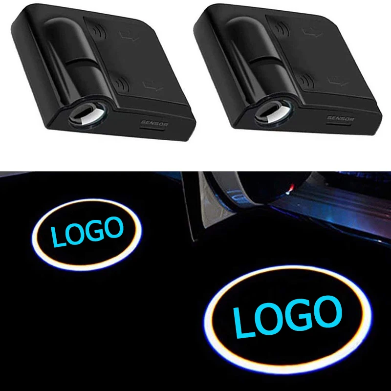 2X автомобильная светодиодная подсветка двери Ghost Shadow логотип лазерный проектор