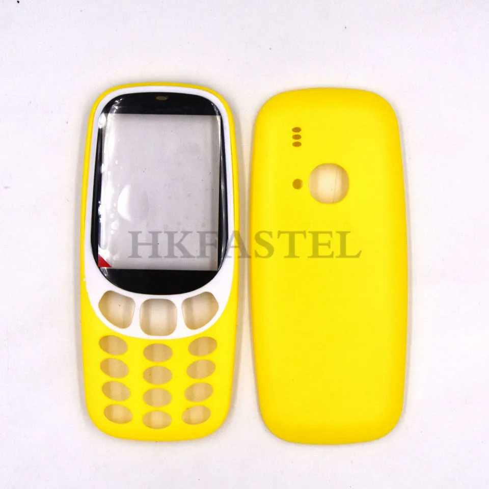 Yellow Color HKFASTEL для Nokia 3310 двойная sim-карта высококачественный чехол для мобильного телефона с клавиатурой - Цвет: Yellow Color