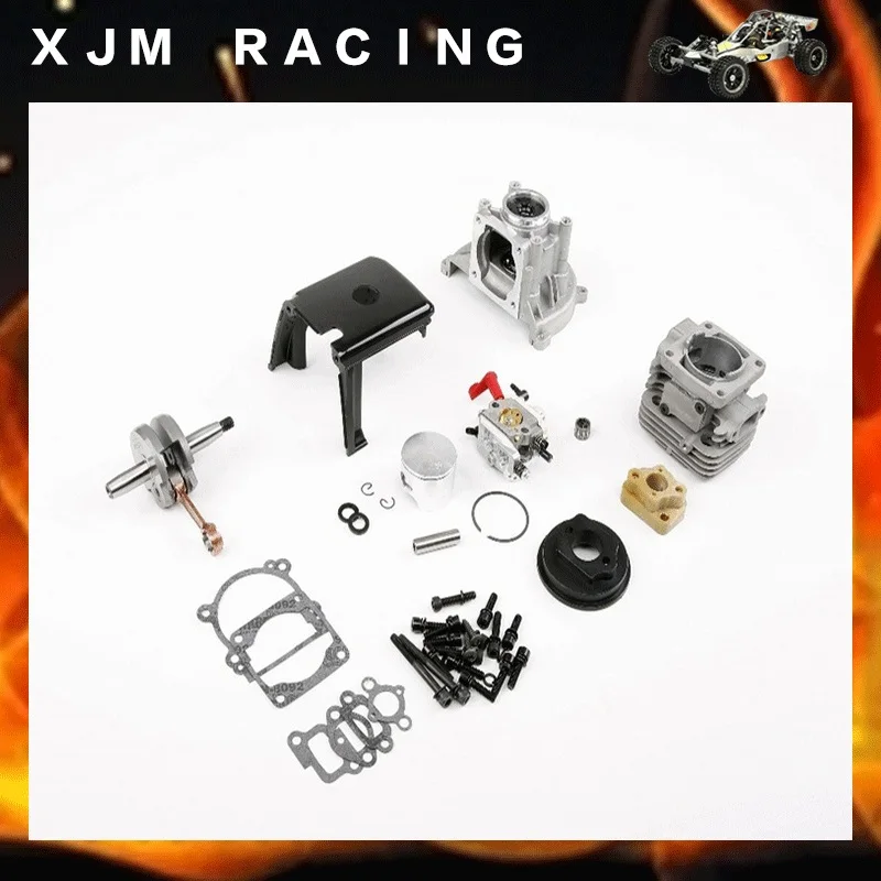 4 bolt 32cc Модернизированный набор цилиндров 36cc с карбюратором Walbro 1170 для 1/5 HPI ROFUN ROVAN
