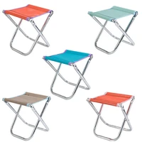 stainless steel folding stool portable fishing chair outdoor fishing camping hiking picnic beach chair outdoor furniture