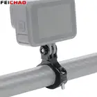 Алюминиевый зажим-крепление на руль мотоцикла, держатель рулона O-типа, зажим для велосипеда, велосипеда, подседельного штыря для экшн-Камеры Gopro Hero 10 9 8