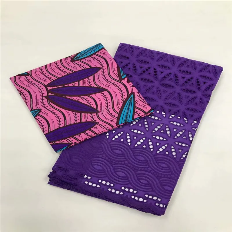 Новейшие африканские кружевные ткани молочный шелк шнур кружева 3 ярдов + 2 5