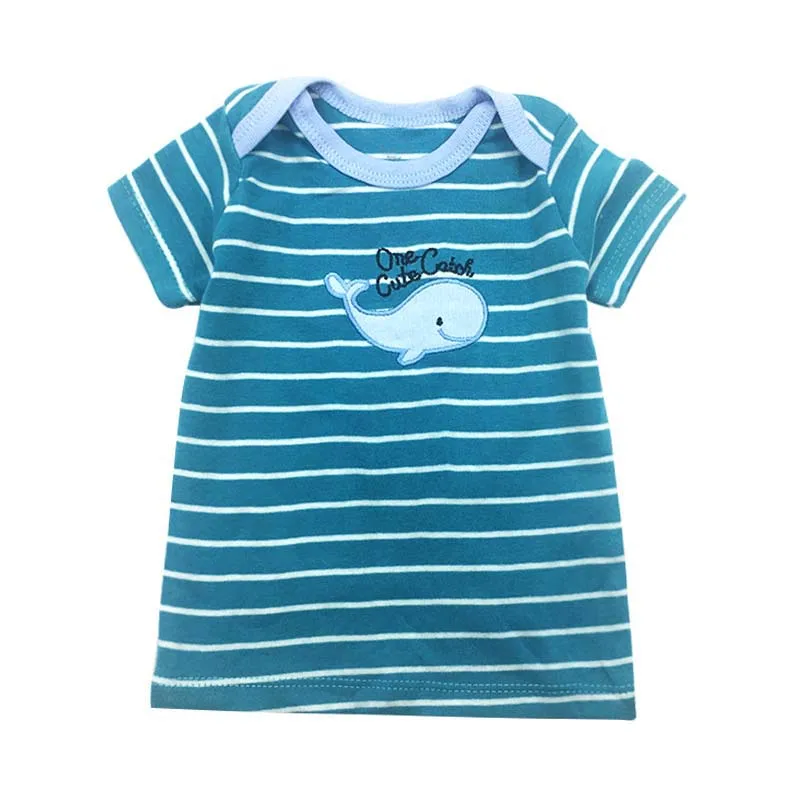 Baby Clothing children t shirts Space rockets Print Kids Boy Tops Short Sleeve T-Shirt Summer Tee |