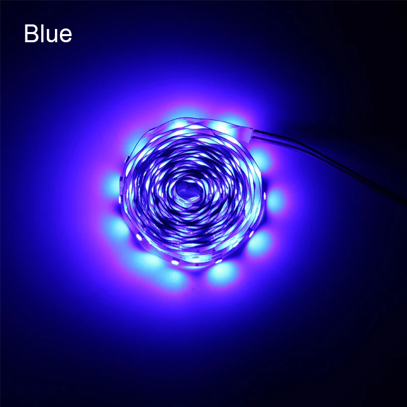 Blue 5 м 10 м светодиодный светильник 12 в водонепроницаемый RGB Гибкая Диодная лента с пультом дистанционного управления красный синий теплый белый зеленый - Испускаемый цвет: Blue