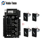 Комплект из 4 предметов KR100E C3 комплект RS485 Связь TCPIP на основе передовых доступа Управление Wiegand 26 панель управления доступом к двери Управление панель