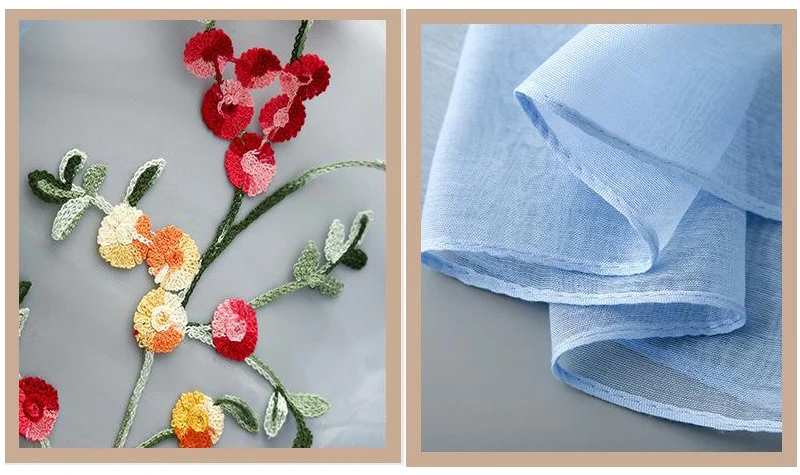 

2020 Spring Organza Jacquard Embroidery Flower Scarf Women Wraps Shawls and Scarves 180*70cm Hijabs Sunscreen Beach Cover up