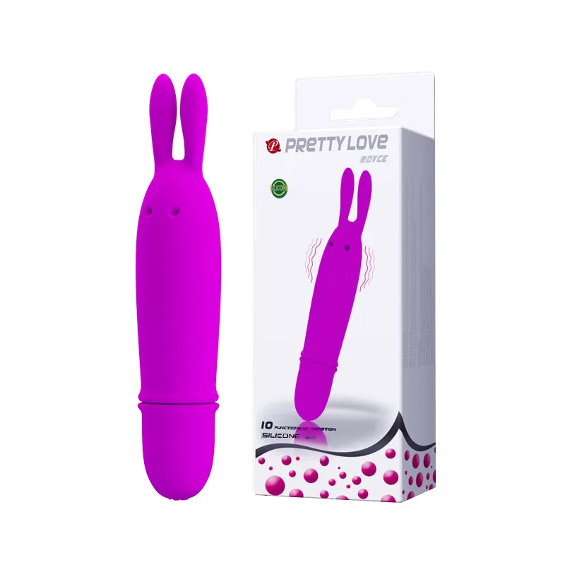 DINGYE Симпатичные пуля вибратор 10 скоростей Кролик G Spot Vibraotr Секс игрушки для