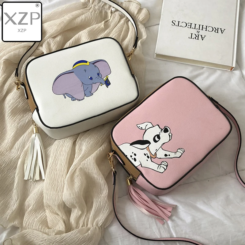 Сумка мессенджер XZP Дамбо из искусственной кожи Дамский саквояж на плечо