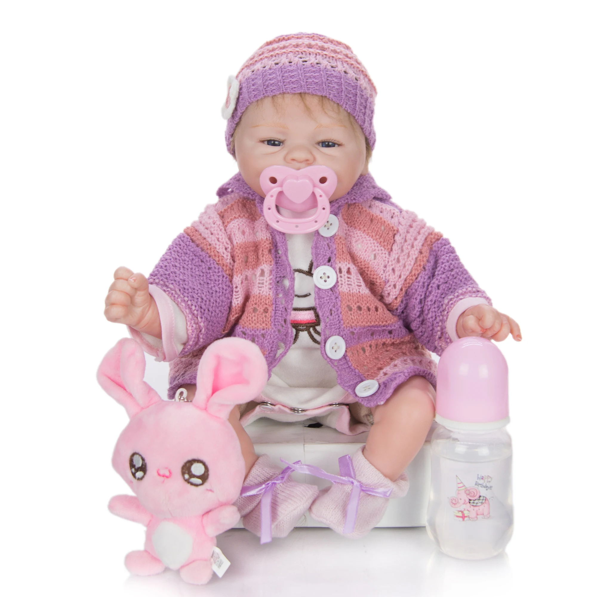 Мягкие силиконовые куклы-Младенцы KEIUMI 17 дюймов Реалистичная кукла-младенец