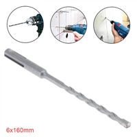 6x160mm round shank rotary hammer concrete masonary drill bit for drilling machines electric drills