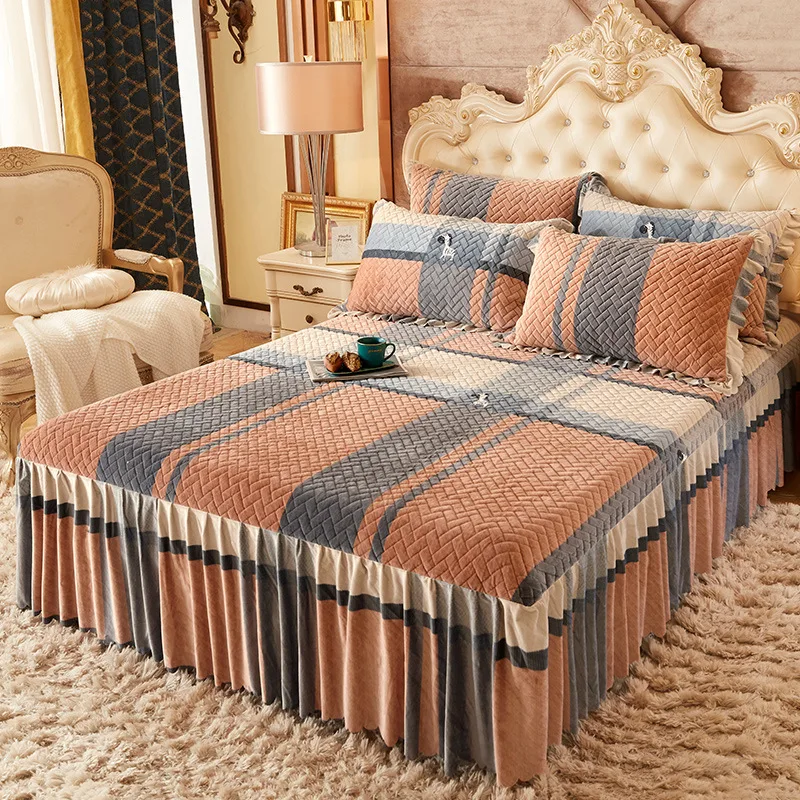 Осенне-зимняя детская замшевая латексная юбка-кровать комплект из 3 предметов |