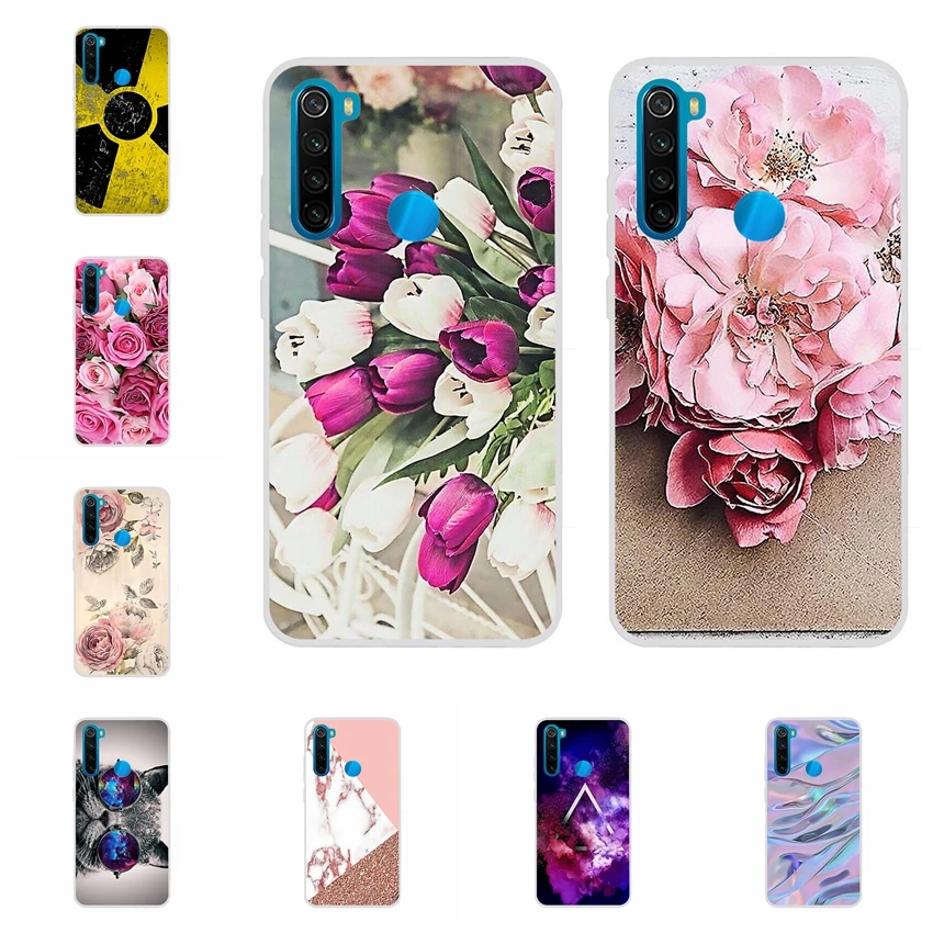 

Case For Xiaomi Redmi Note 8 Cover Soft Silicone Thin TPU Back Shell Cover For Redmi Note 8 Coque Capa On Redmi Note8 Phone Case